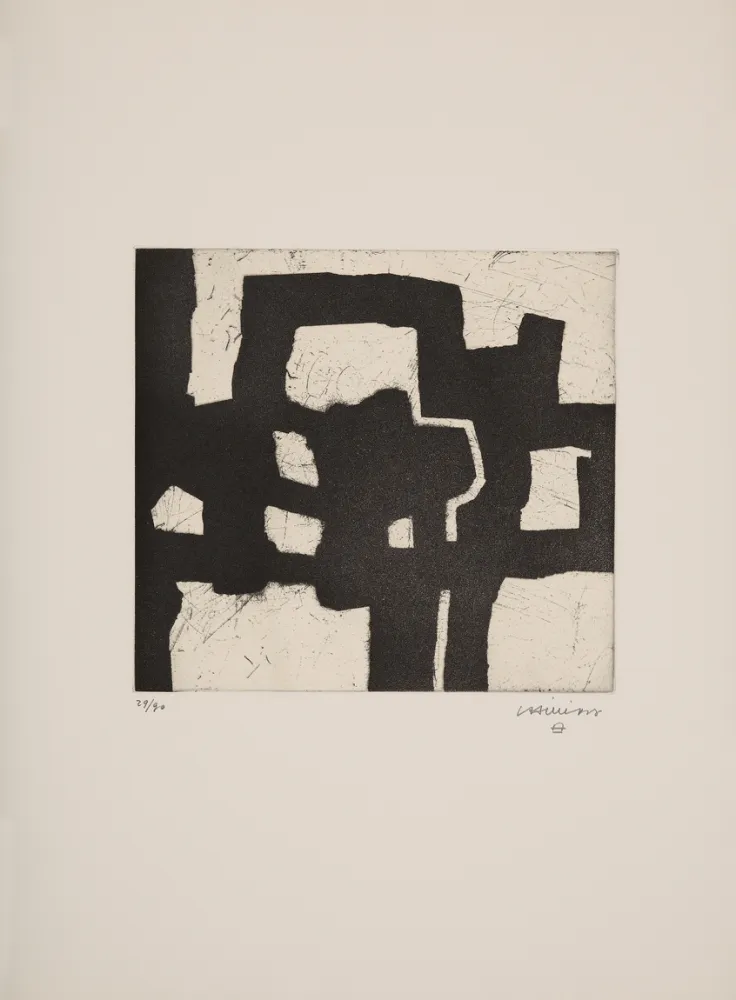 Aquatinte Chillida - 