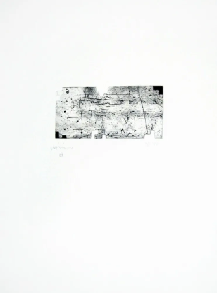 Gravure Chillida - Itsasoratu