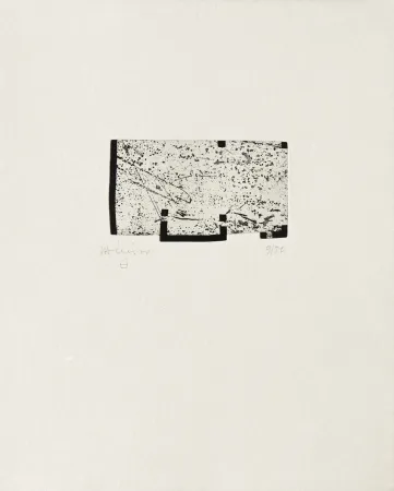 Gravure Chillida - Itsasoratu I