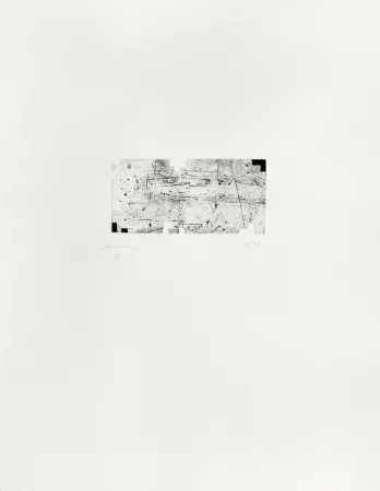 Gravure Chillida - Itsasoratu II 