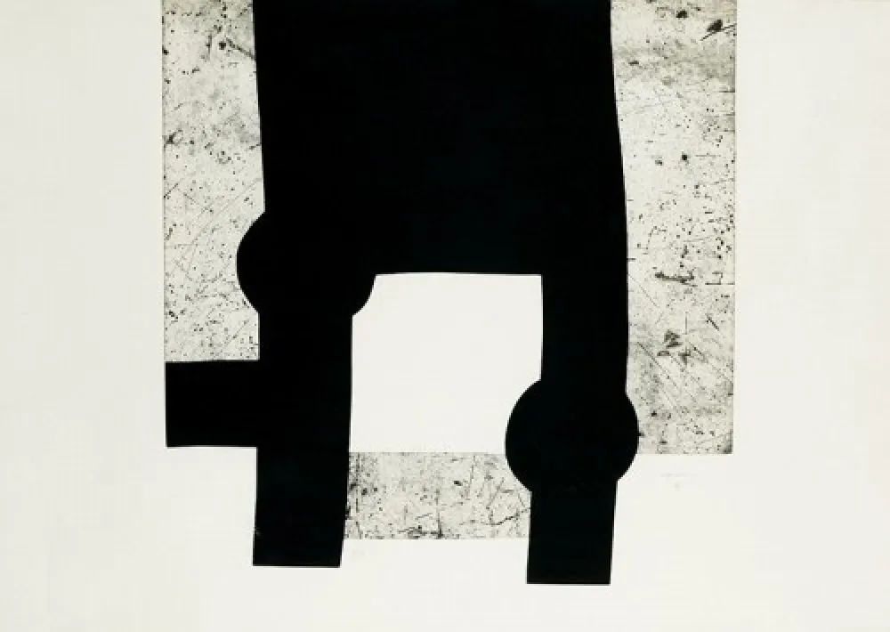 Gravure Chillida - Medecins Du Monde