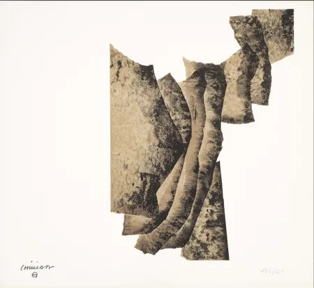 Lithographie Chillida - Sin titulo