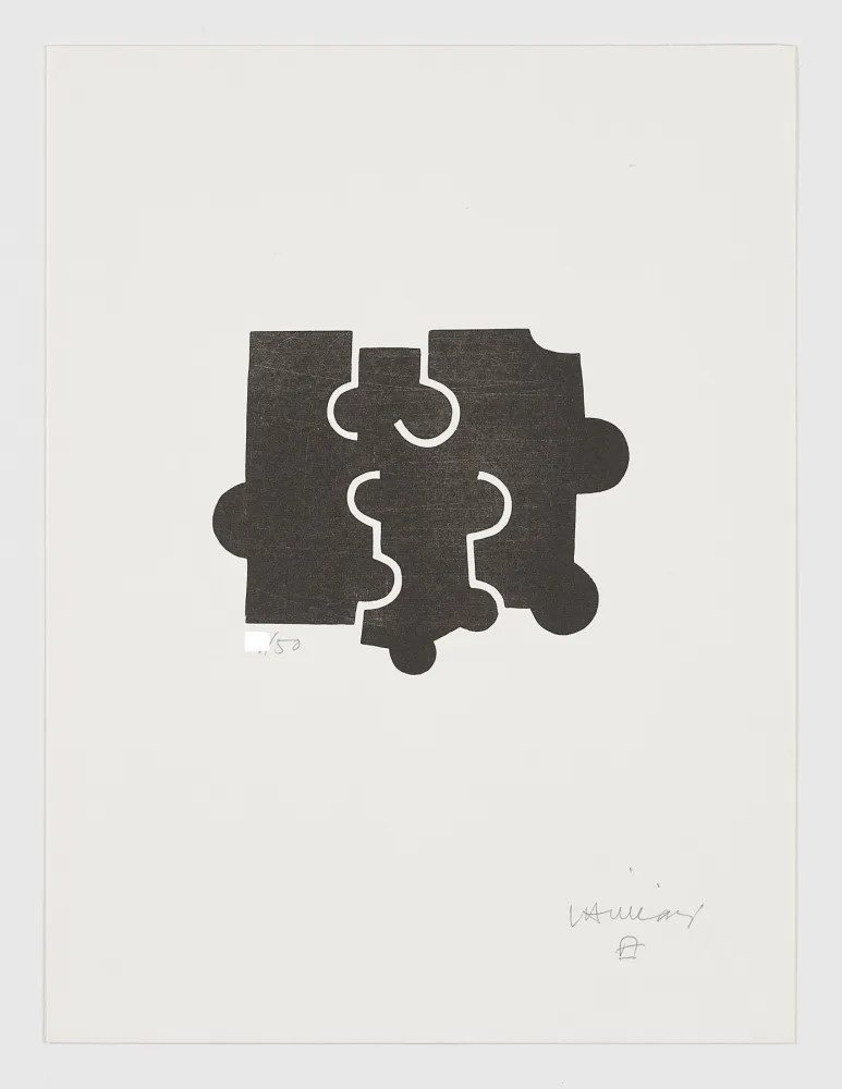 Gravure Chillida - Untitled