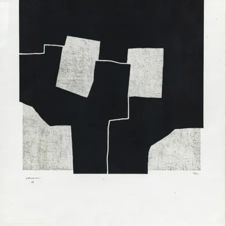 Eau-Forte Et Aquatinte Chillida - Urrutiko