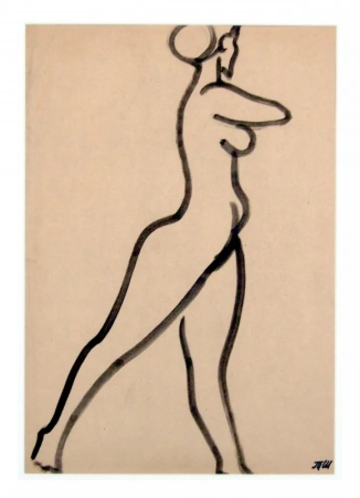 Aucune Technique Chilovskaia - Nu debout