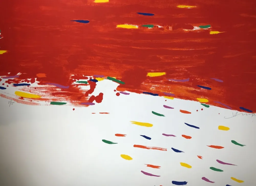 Sérigraphie Chin - Untiled