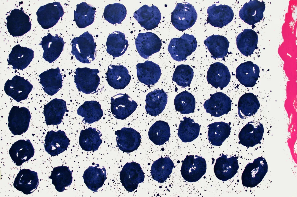 Sérigraphie Chin - Untitled