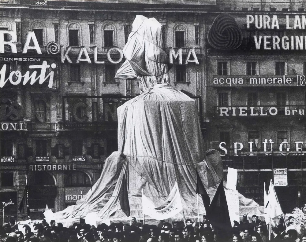 Photographie Christo - Piazza Duomo