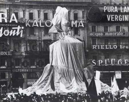 Photographie Christo - Piazza Duomo