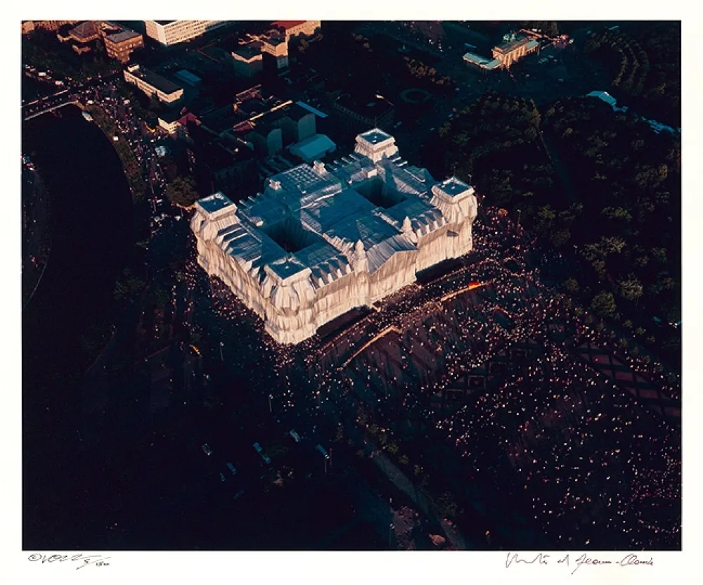 Photographie Christo - Reichstag Mappe II, Platz