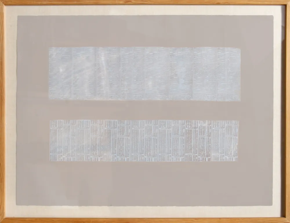 Sérigraphie Chryssa - American Newsprint