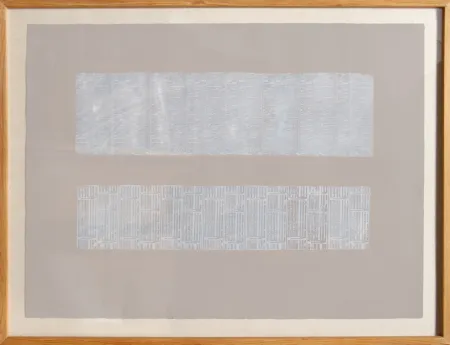 Sérigraphie Chryssa - American Newsprint