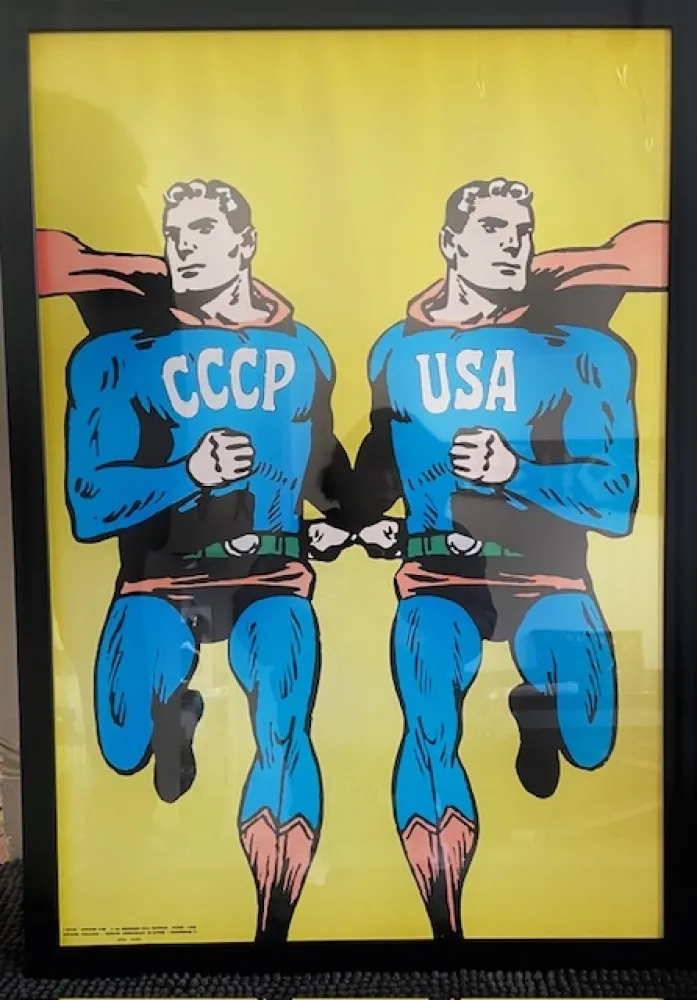 Affiche Cieslewicz  - CCCP/USA
