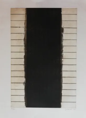 Aquatinte Clauzel - Sans titre