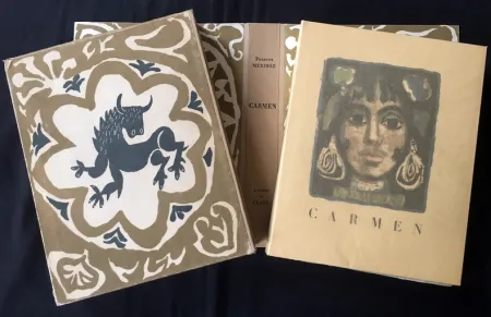 Livre Illustré Clavé - CARMEN. Lithographies originale de Clavé