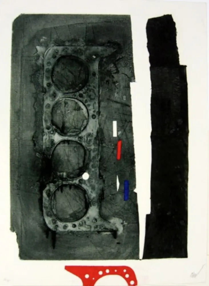 Gravure Clavé - Composition XIII