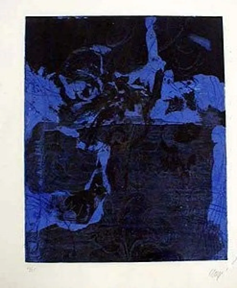 Aquatinte Clavé - Empreinte