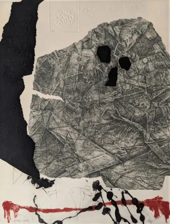 Gravure Clavé - Sans titre 