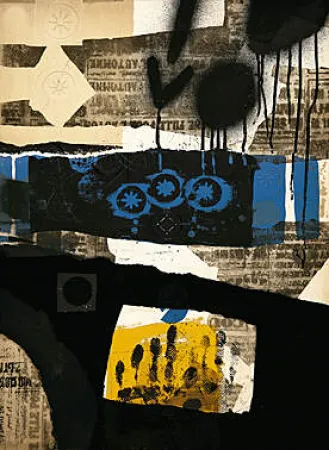 Lithographie Clavé - Untitled