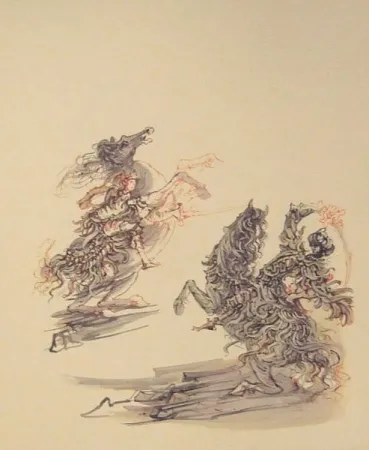 Livre Illustré Clerici - Orlando furioso