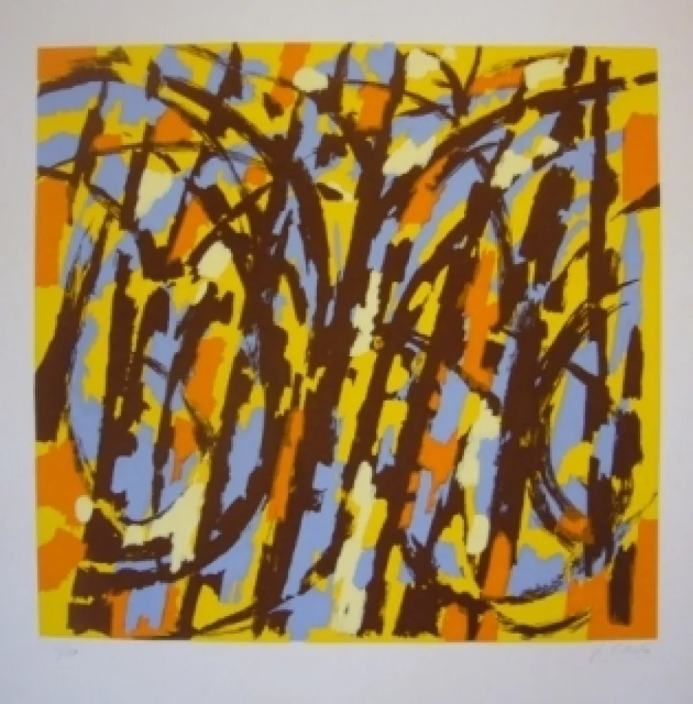 Sérigraphie Clerté - Composition 