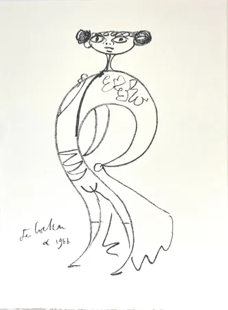 Aucune Technique Cocteau - Lithographie originale