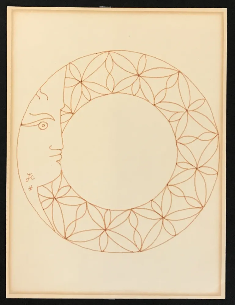 Aucune Technique Cocteau - Profile in Circle