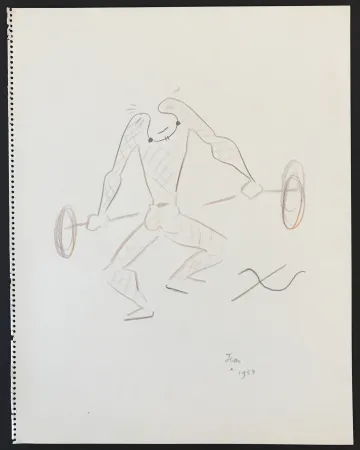 Aucune Technique Cocteau - Weightlifter