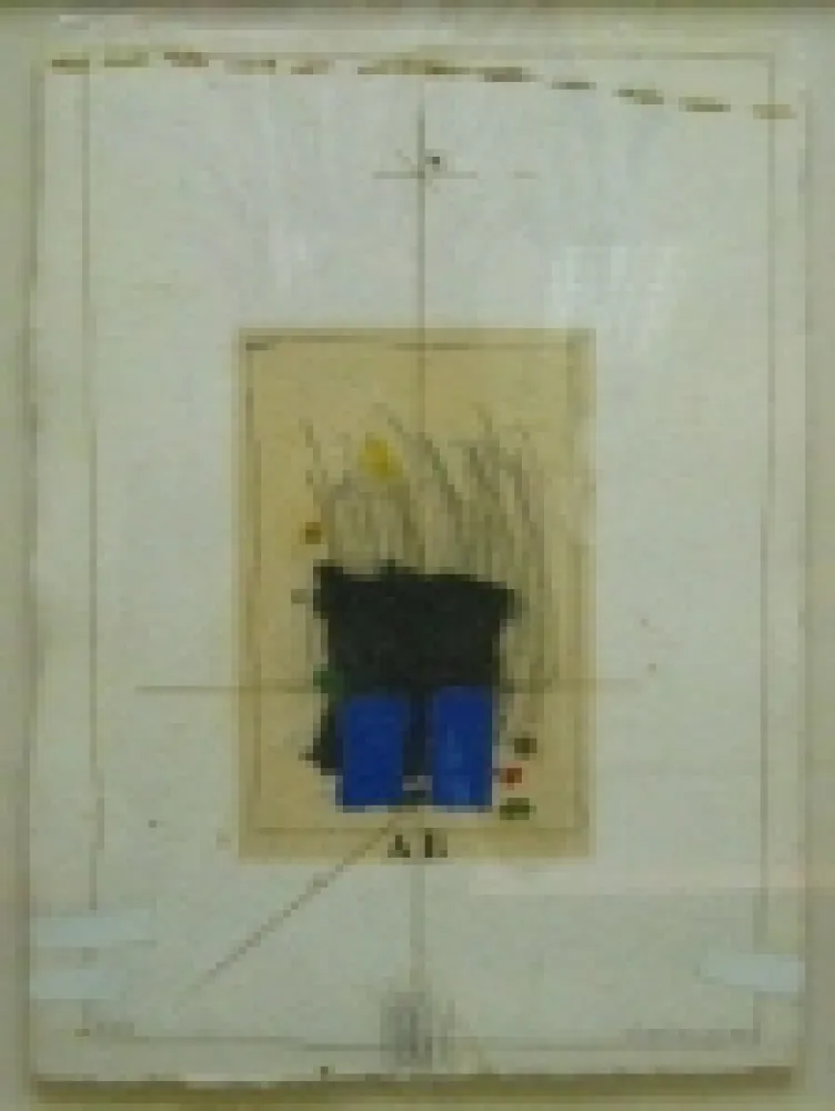 Carborundum Coignard - Small AB blue with black