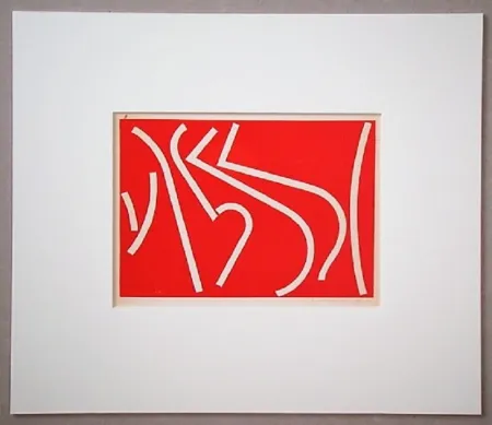 Sérigraphie Colla - Arte non-figurativa 1953