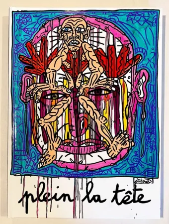 Livre Illustré Combas - Plein la tête