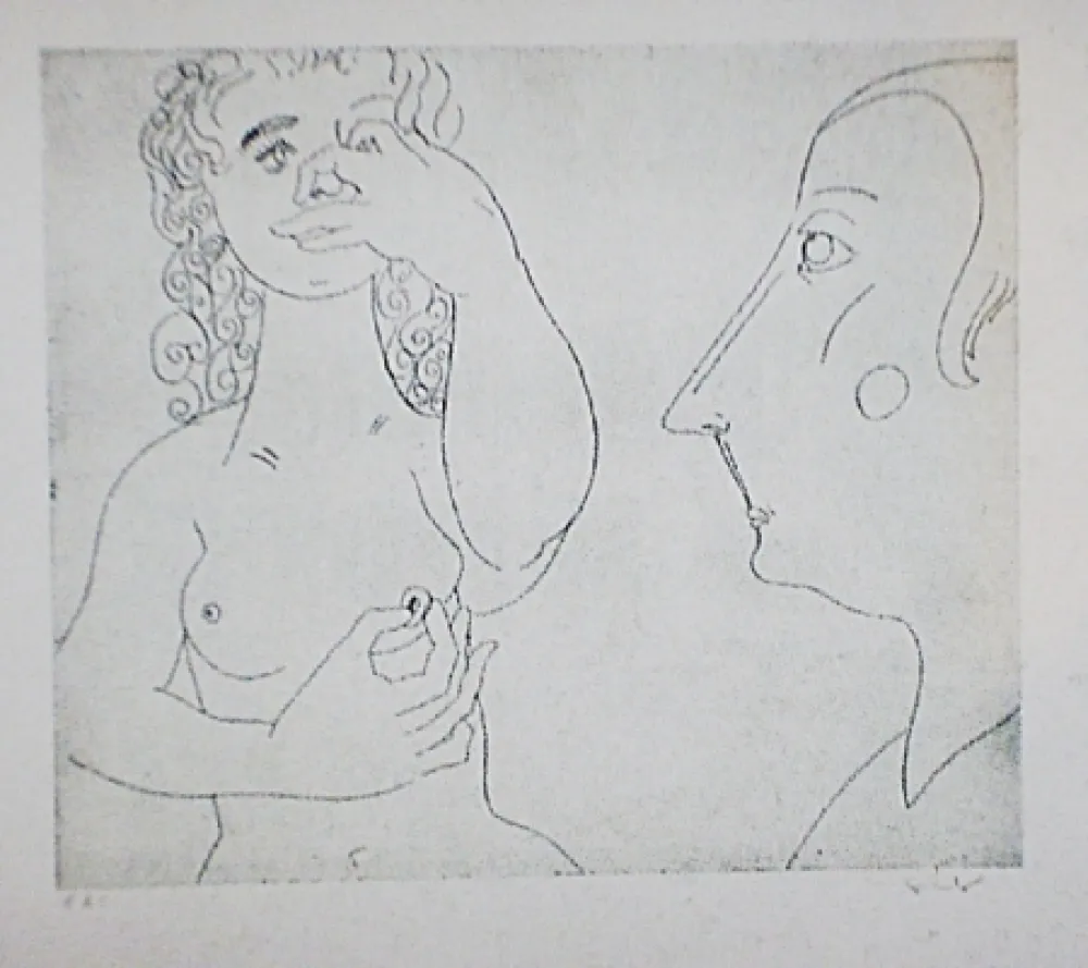 Eau-Forte Et Aquatinte Condo - More sketches of Spain-For Miles Davis 2