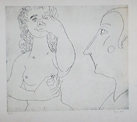 Eau-Forte Et Aquatinte Condo - More sketches of Spain-For Miles Davis 2