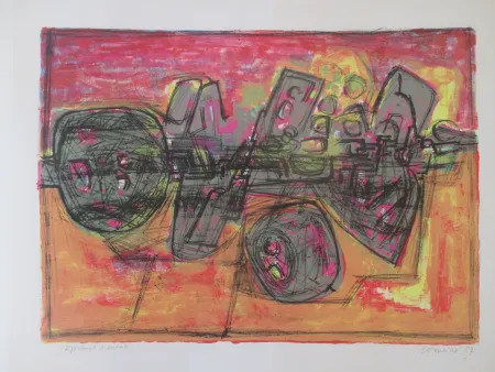 Lithographie Corneille - Asmara