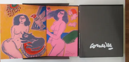 Lithographie Corneille - Corneille ou la sensualité du sensible. L'edition originale with 2 signed lithographs