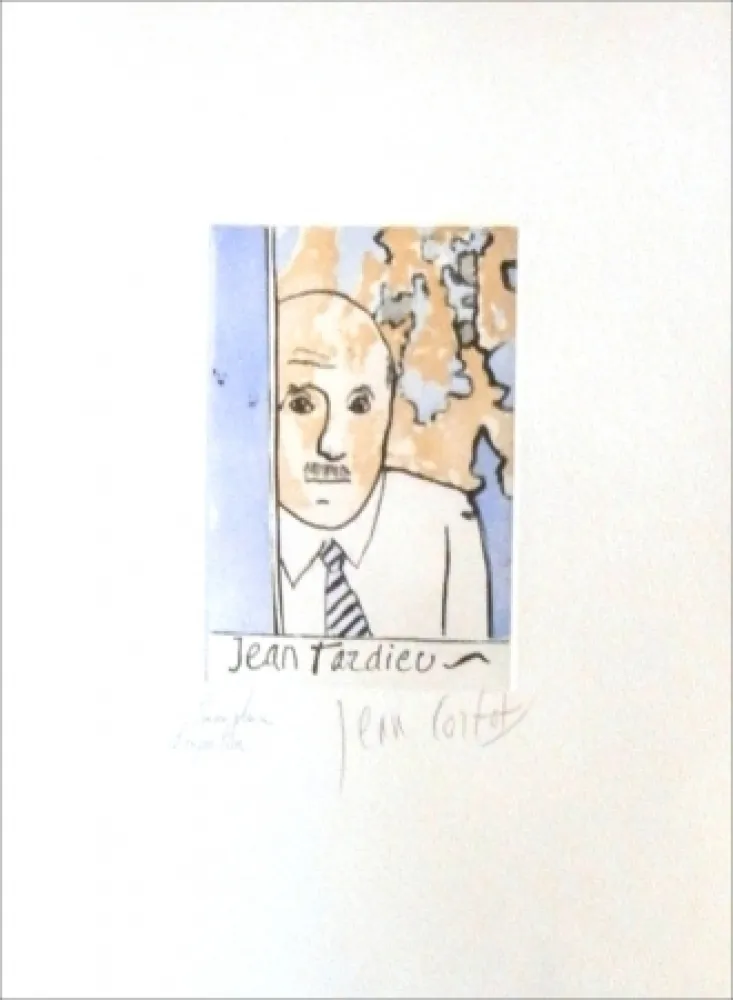 Eau-Forte Cortot - Jean Tardieu