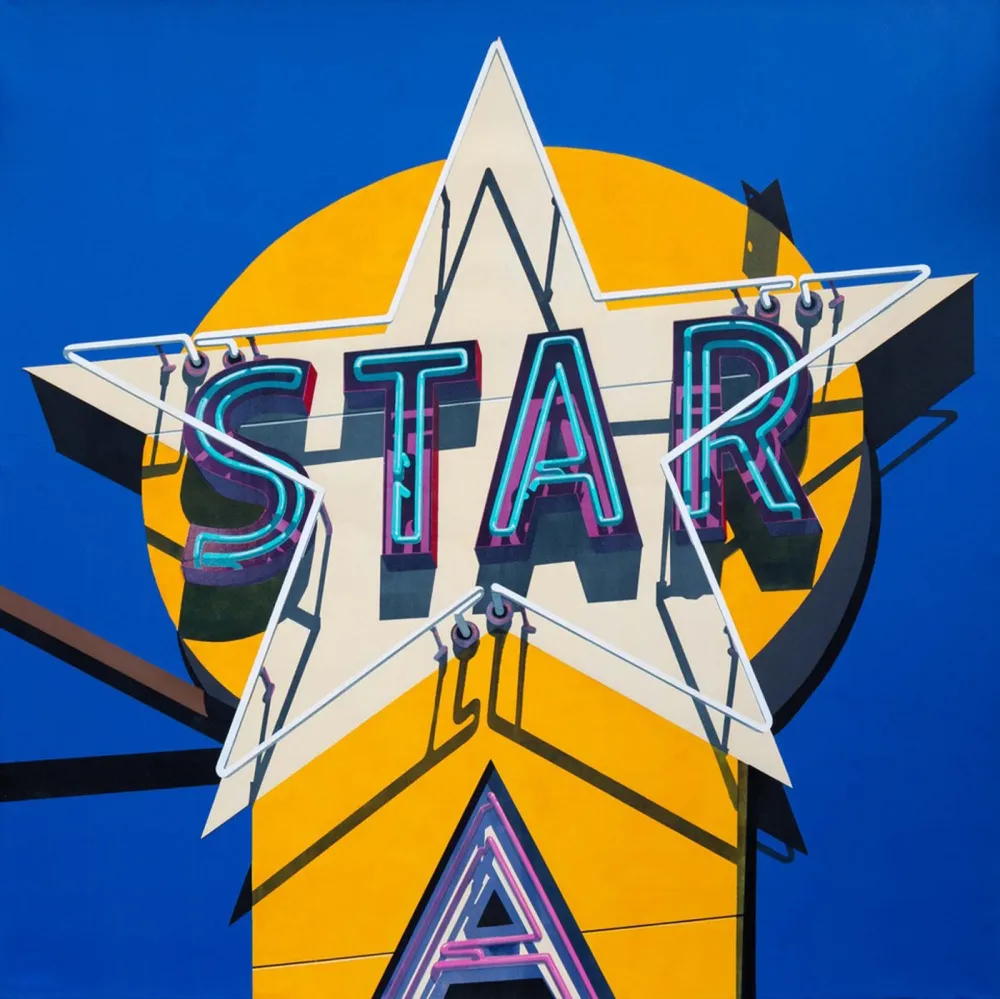 Sérigraphie Cottingham - Star (Hollywood)