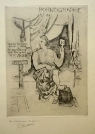 Eau-Forte Courmes - Pornographie