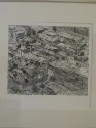 Gravure Cragg - Traffic