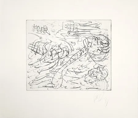 Gravure Cragg - Wüste 