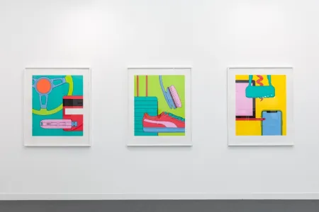 Sérigraphie Craig-Martin - Intimate Relations II