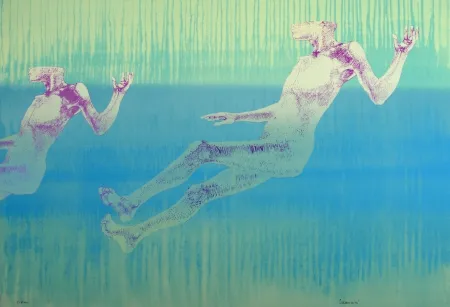 Sérigraphie Cremonini - Composition