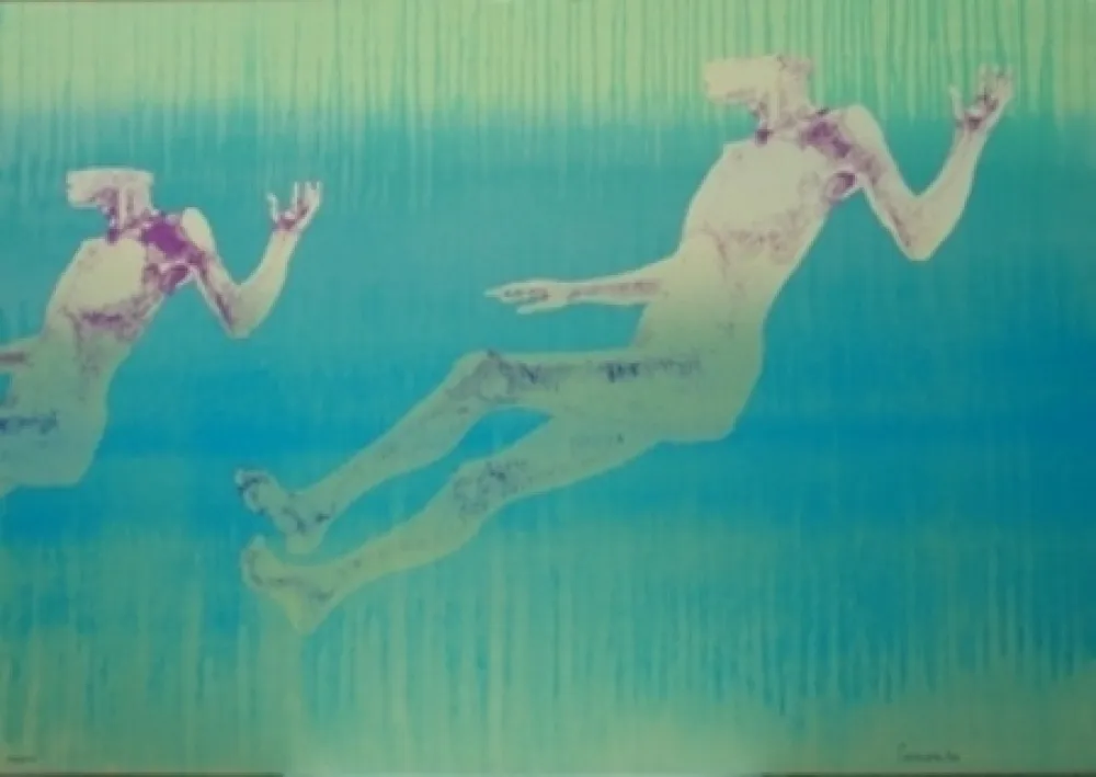 Lithographie Cremonini - Sans titre