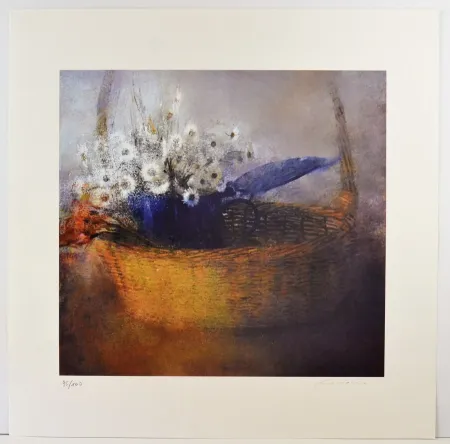 Lithographie Crociara - Fiori di campo