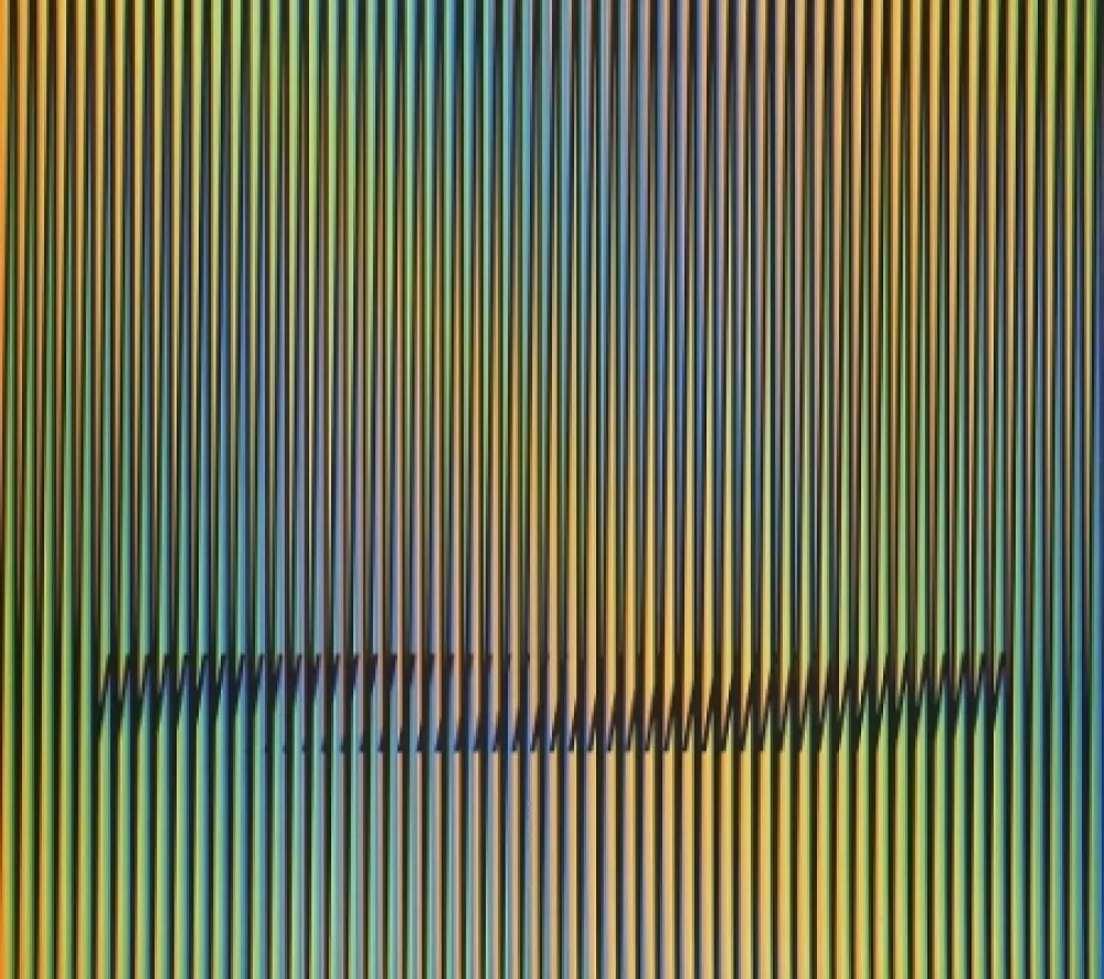 Lithographie Cruz-Diez - Caura-1	