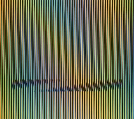 Lithographie Cruz-Diez - Caura-1	