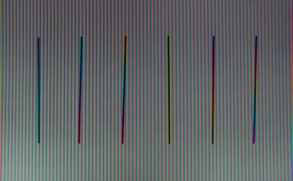 Lithographie Cruz-Diez - Couleur à l'Espace Jerez	