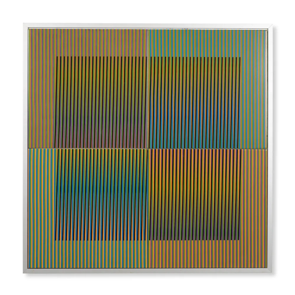 Céramique Cruz-Diez - Couleur Additive, Serie 14