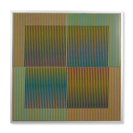 Céramique Cruz-Diez - Couleur Additive, Serie 14