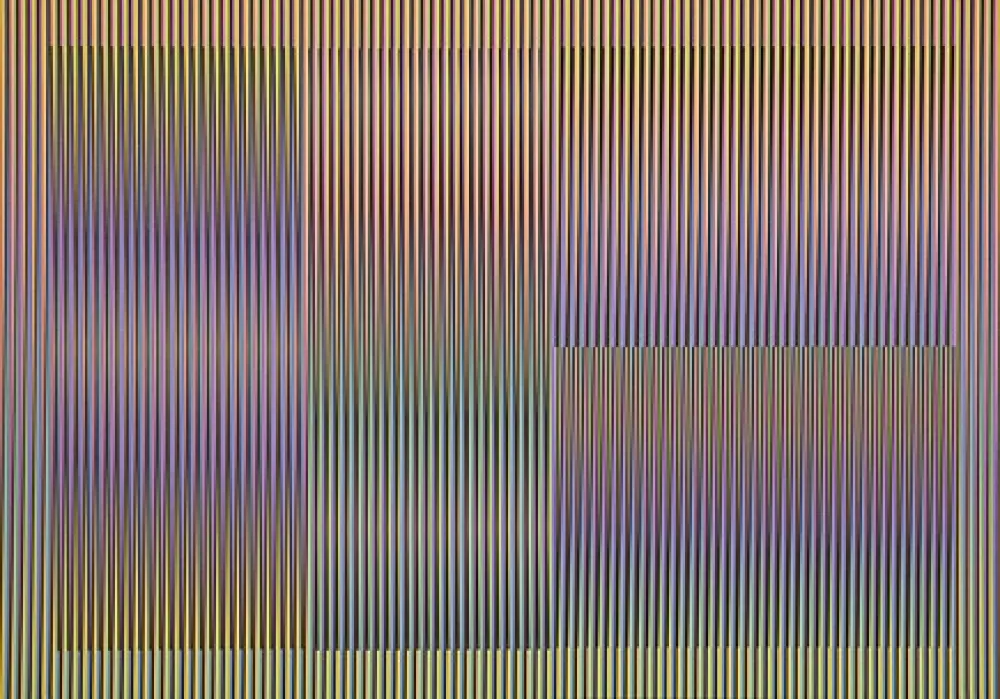 Lithographie Cruz-Diez - Mod. 2 Color Aditivo Cantarrana 3